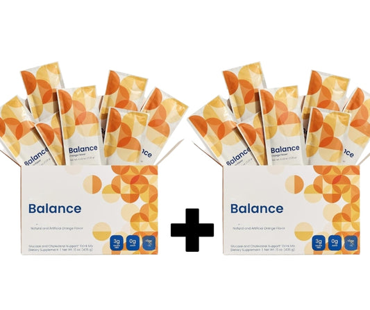 Balance Orange Fiber Drink – 2 Boxes (60 Sachets) Daily Wellness Support